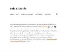 Tablet Screenshot of luizestraviz.com